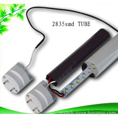 Aluminum Alloy 9w Ac85 - 265v T8 Led Tube Fluorescent Tube Lights With 26mm Diameter